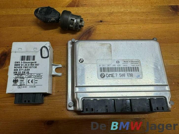 DME module EWS 3 sleutel m62 BMW E39 E38 E53 E52 12147506366, Autos : Pièces & Accessoires, Électronique & Câbles, BMW, Utilisé