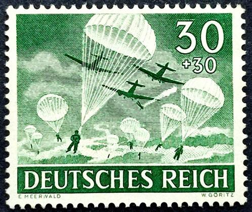 Deutsches Reich: JU-52/3M Fallschirmjäger 1943, Postzegels en Munten, Postzegels | Europa | Duitsland, Overige periodes, Ophalen of Verzenden