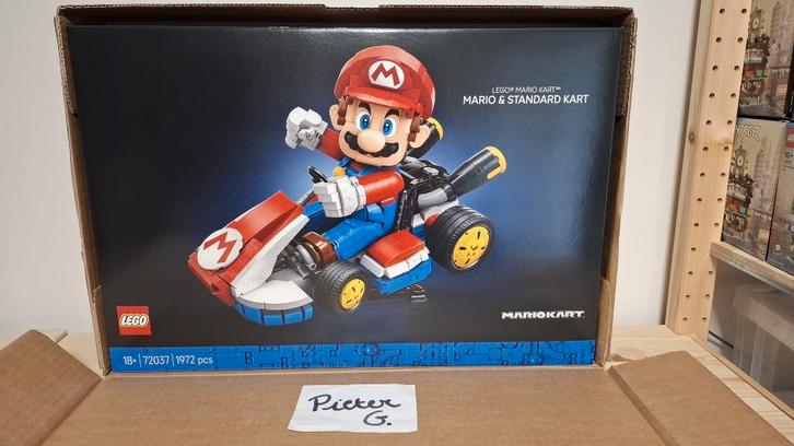 72037 - Lego Mario Kart - Mario & Standaard Kart - Nieuw!, Kinderen en Baby's, Speelgoed | Duplo en Lego, Nieuw, Lego, Complete set