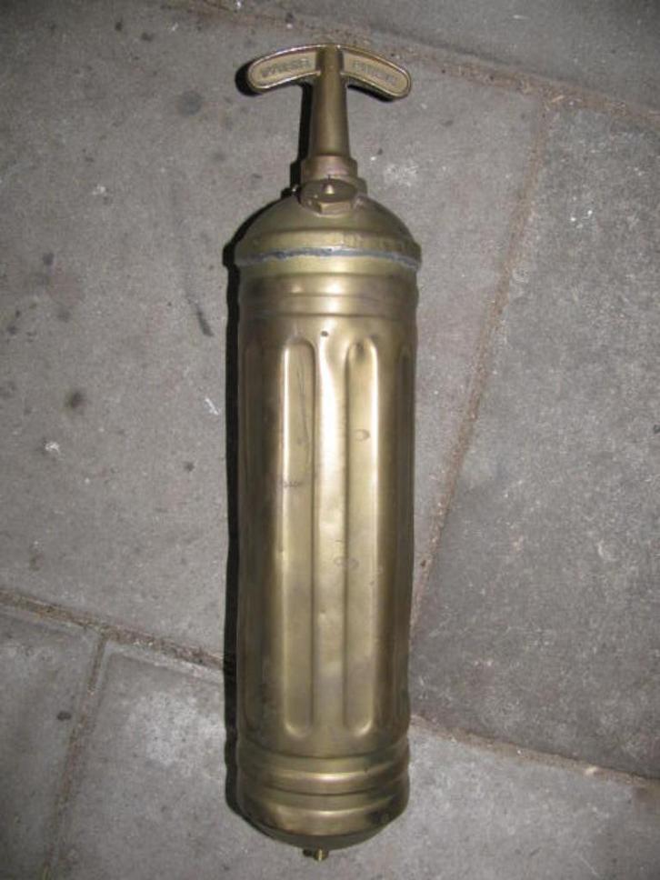 Antieke PYRENE brandblusser, blusapparaat., Verzamelen, Automerken, Motoren en Formule 1, Gebruikt, Ophalen of Verzenden