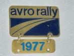 SP1871 Speldje Avro rally 1977, Collections, Broches, Pins & Badges, Utilisé, Enlèvement ou Envoi