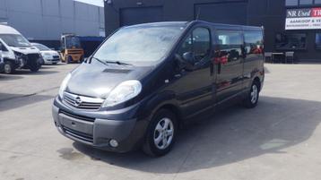Opel Vivaro (Stock ID 455), Auto's, Opel, Euro 5, Zwart, 9 zetels, Bedrijf