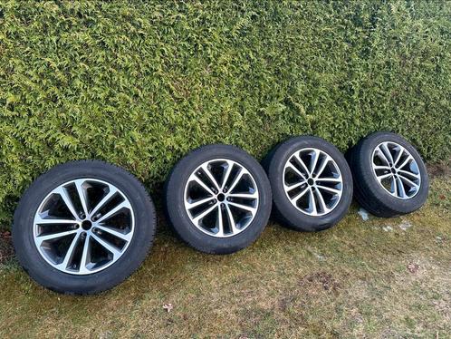 Jaguar R-sport Velgen 5x108 19inch met zomerbanden, Auto-onderdelen, Banden en Velgen, Velg(en), Zomerbanden, Ophalen