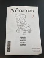 Grijze kinderwagen met kinderwagen, Kinderen en Baby's, Buggy's, Ophalen of Verzenden, Overige merken