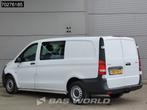 Mercedes Vito 111 Dubbel Cabine L2H1 Navi Trekhaak Airco Cam, Auto's, Bestelwagens en Lichte vracht, Stof, Gebruikt, 4 cilinders