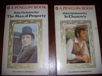 The man of property  en In chancery  van John Galsworthy  beschikbaar voor biedingen