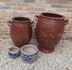 antieke bloempotten tobben, Ophalen, Gebruikt