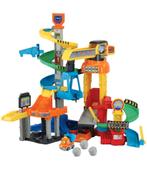 VTech Toet Toet Auto's Mega Bouwplaats + autootjes, Kinderen en Baby's, Speelgoed | Vtech, Ophalen, Zo goed als nieuw