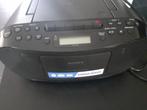 CD Boombox met cassette en radio, Ophalen, Nieuw, Radio, Met cd-speler