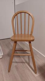 Makkelijke, houten, hoge kinderstoel., Ophalen