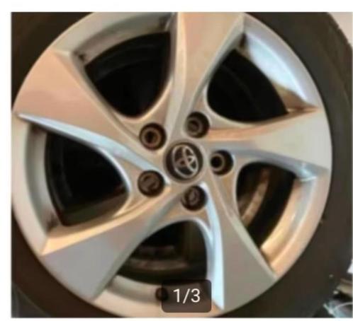 Ali velgen en dunlop zomerbanden orgineel Toyota c-hr en a, Auto-onderdelen, Banden en Velgen, Band(en), Zomerbanden, 17 inch
