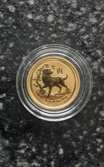 Gouden Lunar II (1/10 oz), Ophalen of Verzenden, Goud