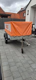 Stema aanhangwagen 750 kg met huif, Ophalen, Gebruikt