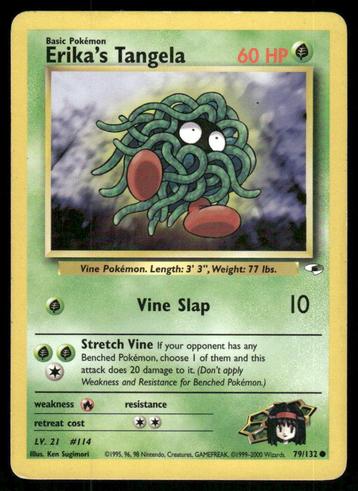Erika's Tangela 79/132 - Gym Heroes beschikbaar voor biedingen