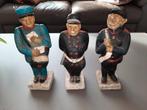 3 vintage beeldjes postbode, rijkswachter en brandweerman, Verzamelen, Beelden en Beeldjes, Zo goed als nieuw, Ophalen