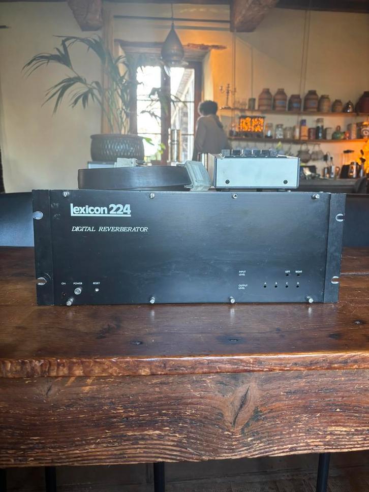 Reverb lexicon 224, Muziek en Instrumenten, Effecten, Gebruikt, Reverb, Ophalen of Verzenden