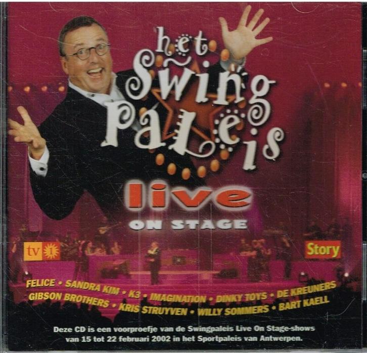 cd    /     Het Swingpaleis Live On Stage, Cd's en Dvd's, Cd's | Overige Cd's, Ophalen of Verzenden