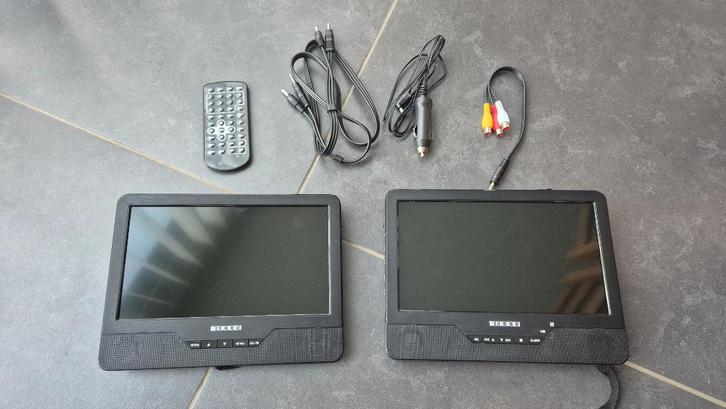 DVD speler met tv-tjes voor in de auto, Audio, Tv en Foto, DVD spelers, Zo goed als nieuw, Dvd-speler, Overige merken, Draagbaar