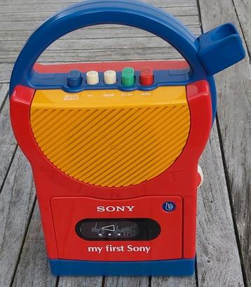 My First Sony Vintage Cassette speler. beschikbaar voor biedingen