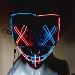 Masque lumineux LED ( piles non fournies), Zo goed als nieuw