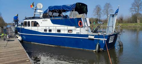 Ex douane te koop wegens gezondheidsredenen 14m90, Watersport en Boten, Motorboten en Motorjachten, Gebruikt, Staal, 12 meter of meer