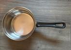 Steelpan inox, Ophalen of Verzenden, Gebruikt, Inox, Keramische plaat
