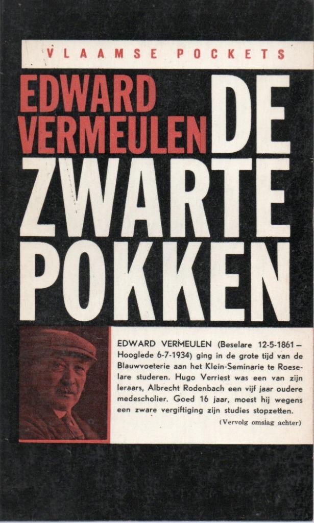 DE ZWARTE POKKEN - EDWARD VERMEULEN, Boeken, Streekboeken en Streekromans, Gelezen, Ophalen of Verzenden