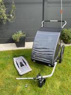 Remorque à vélo Thule Coaster 2 XT Black + hamac pour bébé, Vélos & Vélomoteurs, Enlèvement, Comme neuf, Thule
