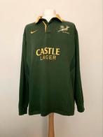 South Africa Springboks 2000s Nike Castle Lager rugby shirt, Sport en Fitness, Rugby, Gebruikt, Kleding