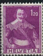 Zwitserland 1941 - Yvert 364 - Jurg Jenatsch (ST), Timbres & Monnaies, Timbres | Europe | Suisse, Affranchi, Envoi