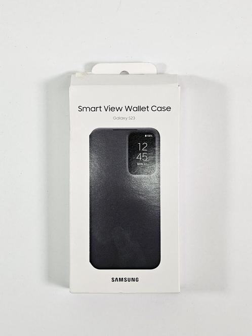 Samsung Galaxy S23 Hoesje - Smart View Wallet Cover - Zwart, Telecommunicatie, Mobiele telefoons | Hoesjes en Screenprotectors | Samsung