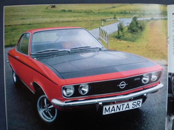 Opel Manta A 1.6 SR jeu de documents/Dossier MANTA TE2800, Autos : Divers, Modes d'emploi & Notices d'utilisation, Enlèvement ou Envoi