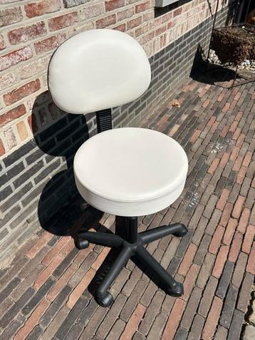 Rolkruk- hoogteverstelbaar - wit beschikbaar voor biedingen