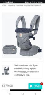 Draagdoek ergobaby star dust, Kinderen en Baby's, Babydragers en Draagdoeken, Ophalen, Zo goed als nieuw, Buik, Draagdoek
