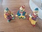 3 clowns, muis, varkentje en Kung fu beeldje P.O.T.K., Verzamelen, Ophalen, Gebruikt, Popje