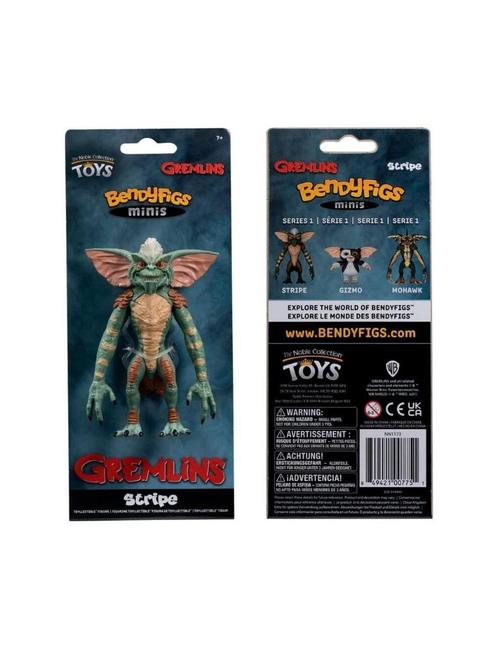Gremlins Stripe Bendyfigs malleable figure 11cm, Collections, Jouets miniatures, Neuf, Envoi