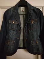 ESPRIT dark blue jeans jacket,  size: L, Kleding | Dames, Jassen | Zomer, Ophalen of Verzenden, Zo goed als nieuw