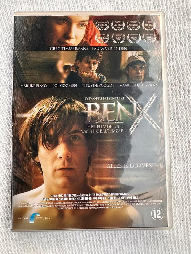 DVD ben x, Cd's en Dvd's, Dvd's | Nederlandstalig, Zo goed als nieuw, Ophalen of Verzenden