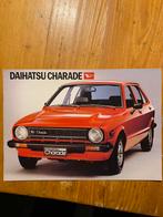 Wereldprimeur 1977 DAIHATSU CHARADE Autofolder, Overige merken, Zo goed als nieuw, Daihatsu Charade, Verzenden