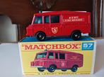 Matchbox  57 c. LAND ROVER FIRE TRUCK, Hobby en Vrije tijd, Modelauto's | 1:87, Matchbox, Zo goed als nieuw, Verzenden