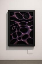 Abstract 3D wandkunst 60x90 cm – modern organisch kunstwerk, Antiek en Kunst, Ophalen