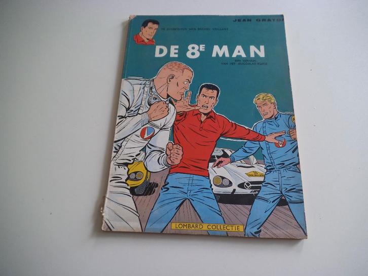 Michel Vaillant De 8e man 1965 Lombard Collectie, Livres, BD, Utilisé, Une BD, Enlèvement ou Envoi
