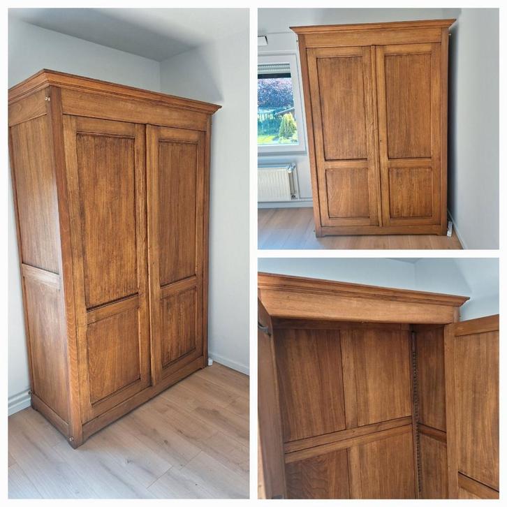 Houten kast, Maison & Meubles, Armoires | Meubles ordinateur, Enlèvement