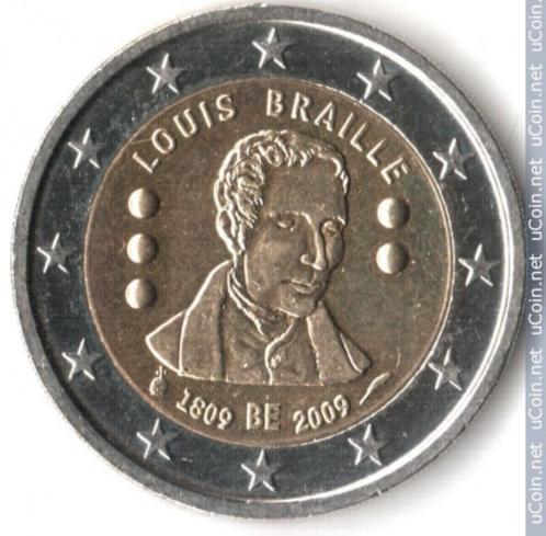 Speciaal 2 euro muntstuk €2 België 2009, Postzegels en Munten, Munten | Europa | Euromunten, Losse munt, 2 euro, België, Ophalen of Verzenden