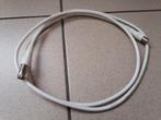 Witte coax kabel, Ophalen of Verzenden, Zo goed als nieuw
