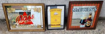 Je vous propose ce beau lot de 3 miroir publicitaire beschikbaar voor biedingen