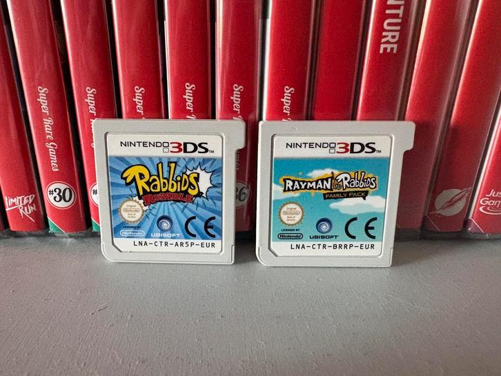 2 x Rabbids (3DS), Games en Spelcomputers, Games | Nintendo 2DS en 3DS, Zo goed als nieuw, Ophalen of Verzenden