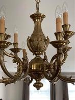 kroonluchter in koper, Maison & Meubles, Lampes | Lustres, Enlèvement, Comme neuf, Landelijk