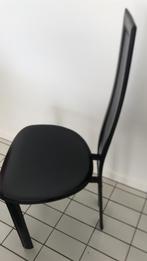 design eetkamer stoelen, Huis en Inrichting, Stoelen, Ophalen, Modern design, Zwart, Leer
