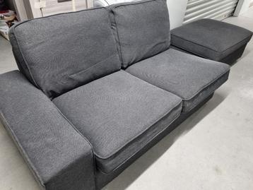Ikea Kivik 3-zitsbank met dagbed + voetsteun beschikbaar voor biedingen